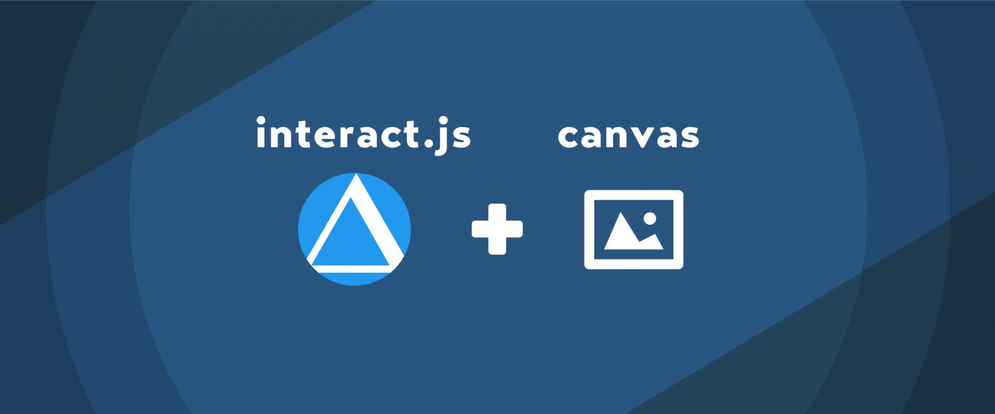 interact.js + canvas