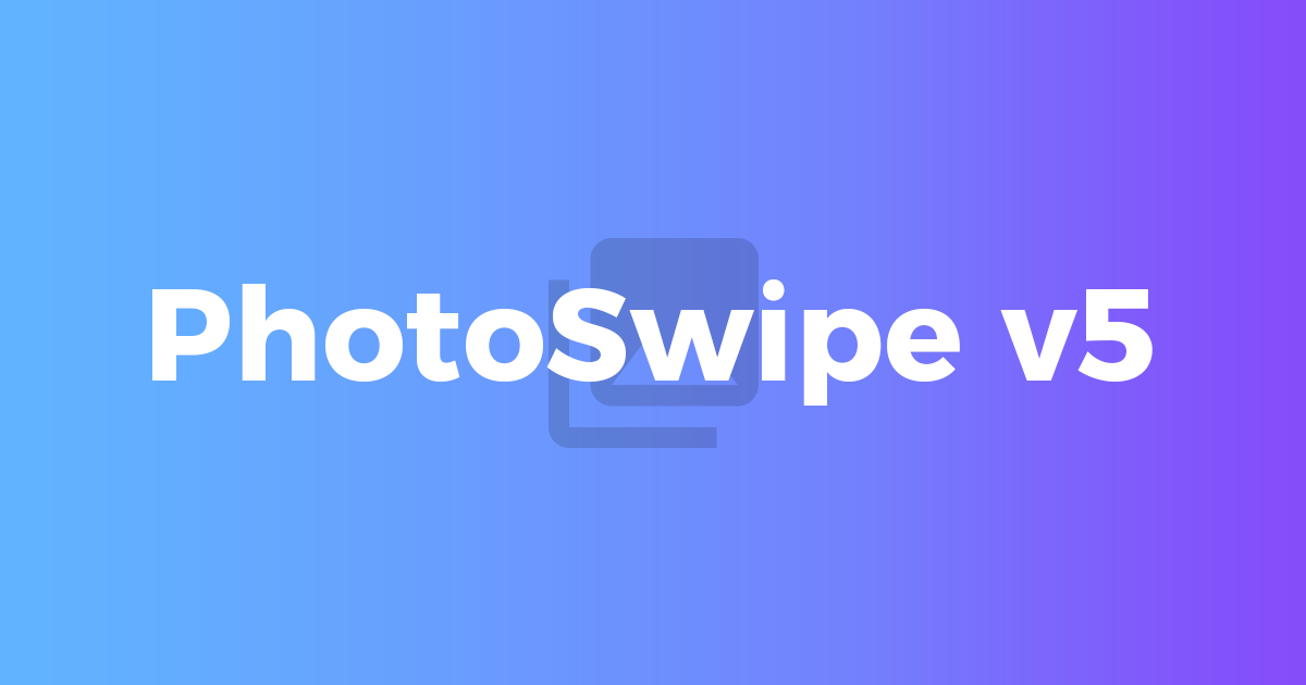 【JS】PhotoSwipe v5を使って画像をポップアップ表示する｜notes by SHARESL